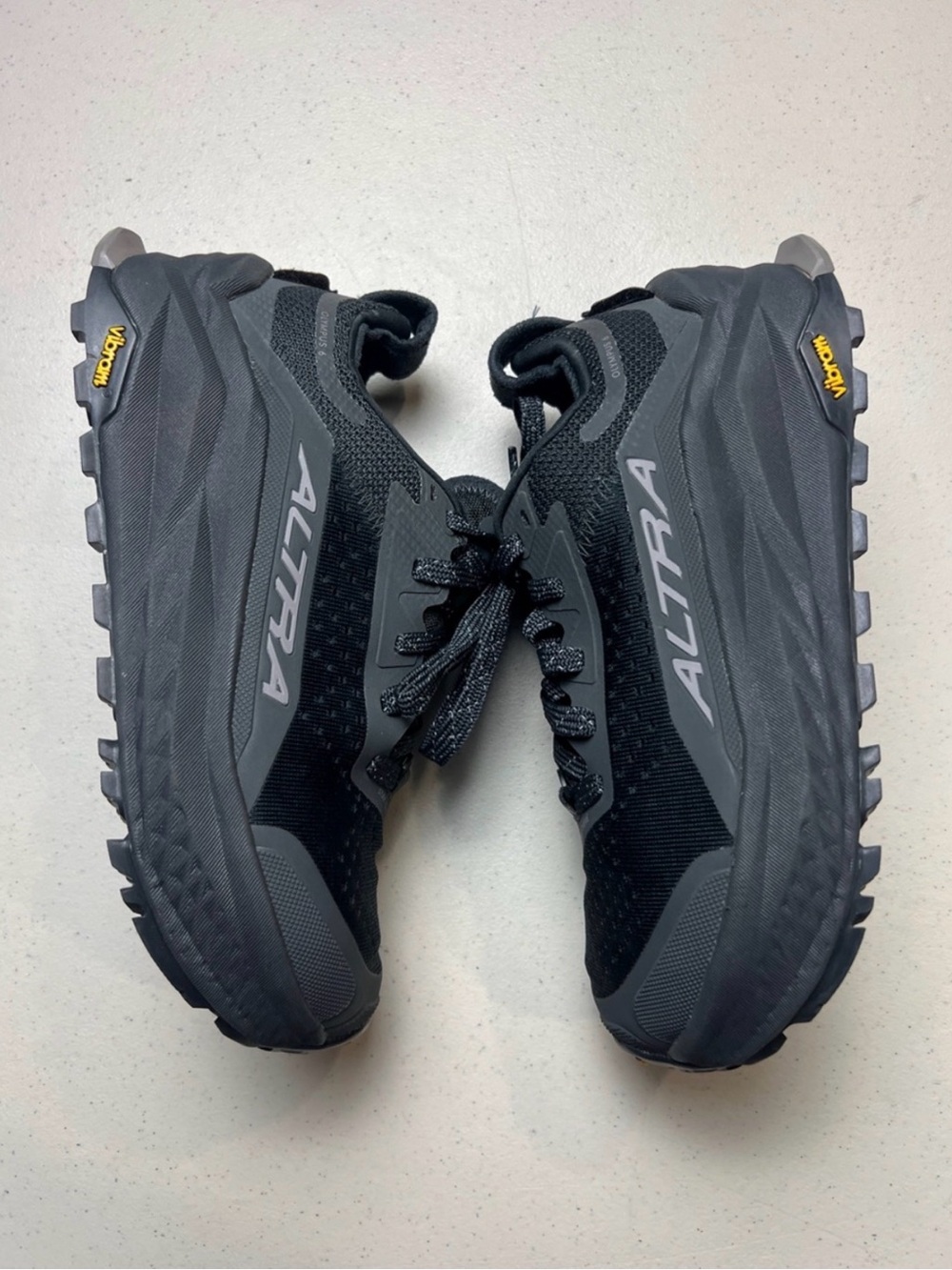Altra Black and Gray Women's Trail Running Shoes